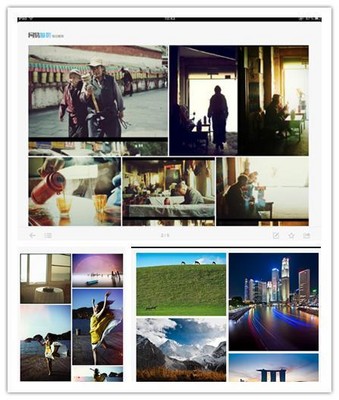 圖片排版重新設(shè)計(jì)后更加美觀【上：iPad版左下：Android版右下：iPhone版】
