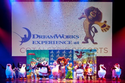 金沙中國有限公司與DreamWorks Animation落實合作計劃，由2013年7月1日起為金光大道度假區(qū)的訪客帶來適合一家大小的獨家主題娛樂體驗 -- “金光大道度假區(qū) -- 體驗夢工場”，當(dāng)中包括DreamWorks動畫人物巡游、住宿套票及餐飲體驗。此計劃于星期二在威尼斯人劇場舉行的新聞發(fā)布會上正式向外宣布。